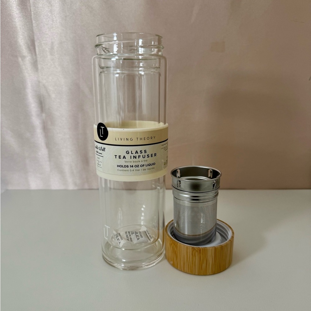 Double Wall Glass Tea Infuser